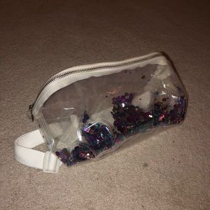 Clear Glitter Fanny Pack
